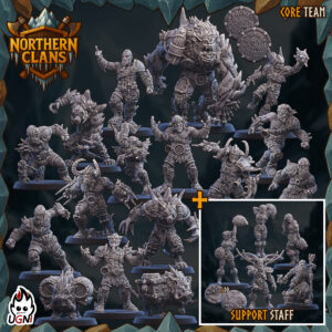 Northern Clans Norse Team from Ugni Miniatures